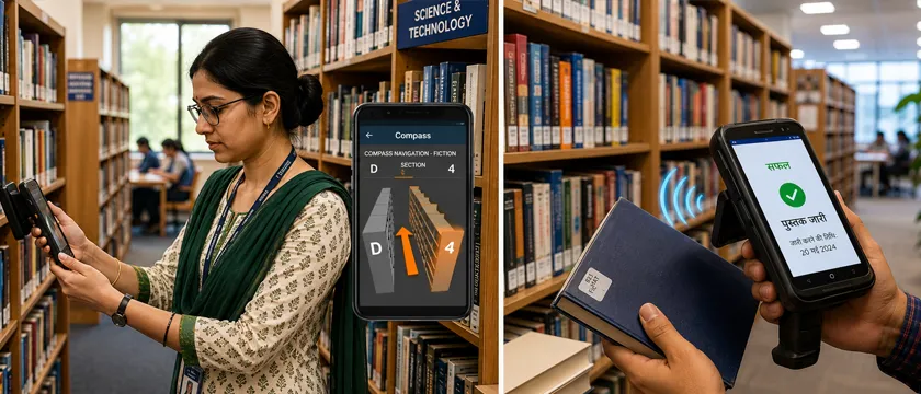 RFID Library System Compass in Deopuri raipur